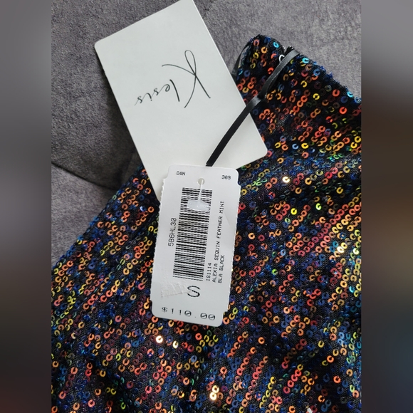 Klesis mini skirt with feather trimming - Picture 3 of 3